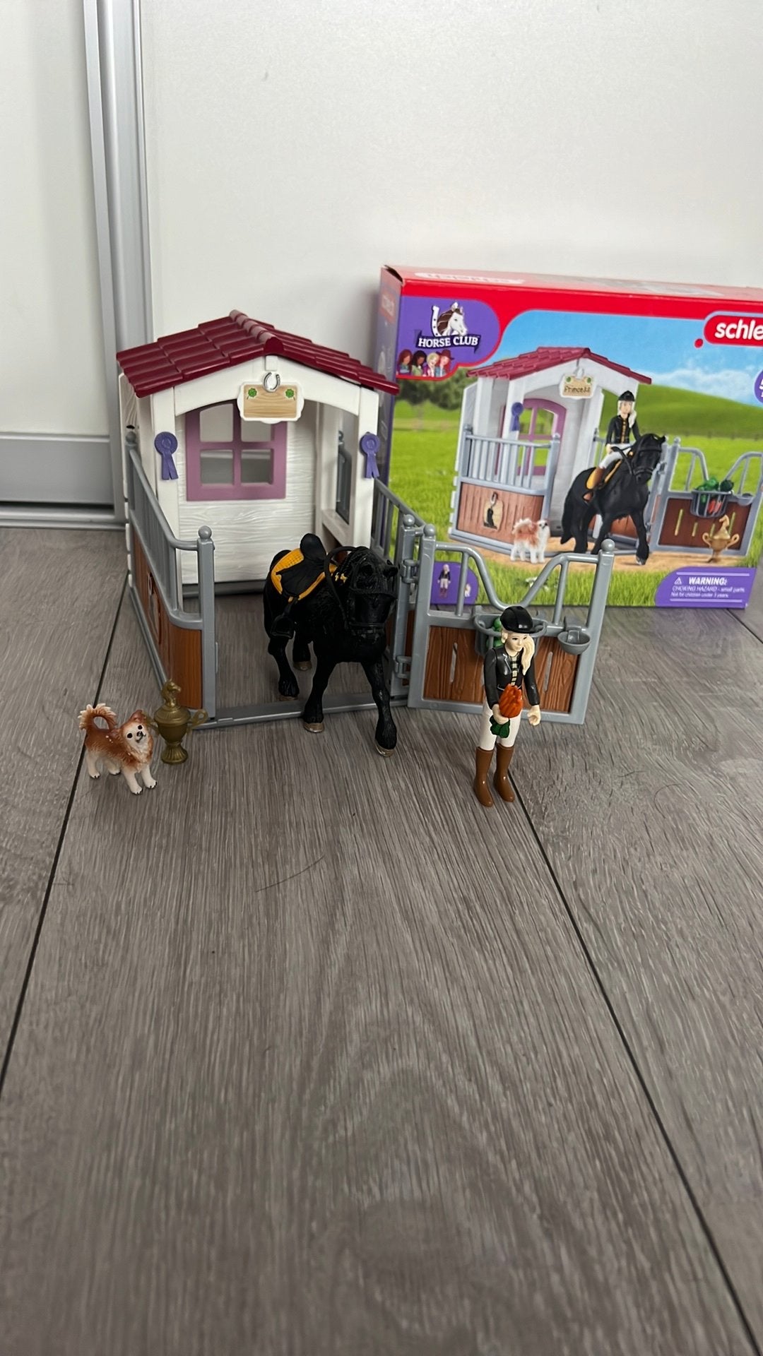 Schleich horse club 42437 set, Ophalen, Zo goed als nieuw
