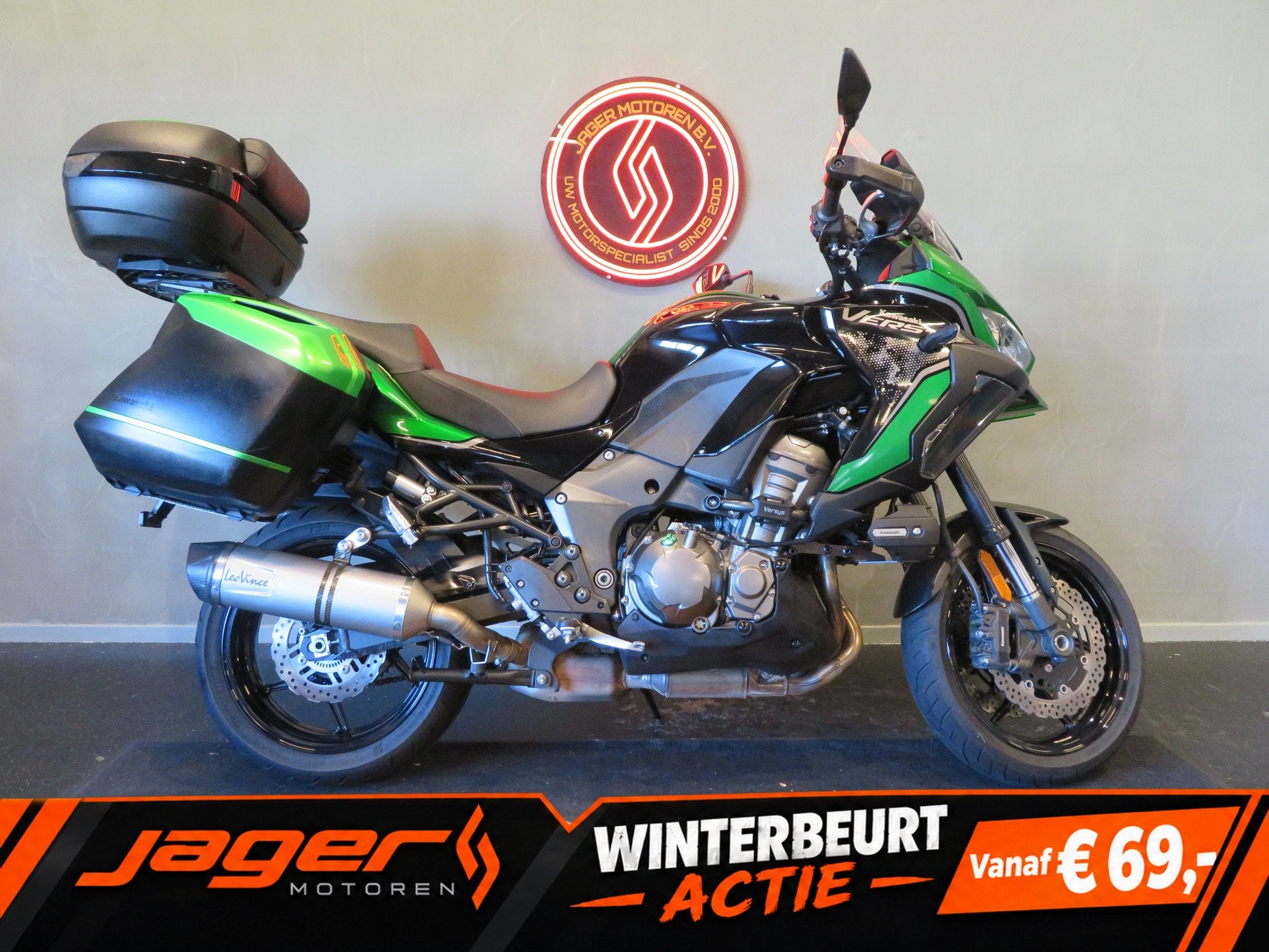 Kawasaki VERSYS 1000 SE TOURER LEO-VINCE (bj 2022), Toermotor, Gebruikt, Bedrijf