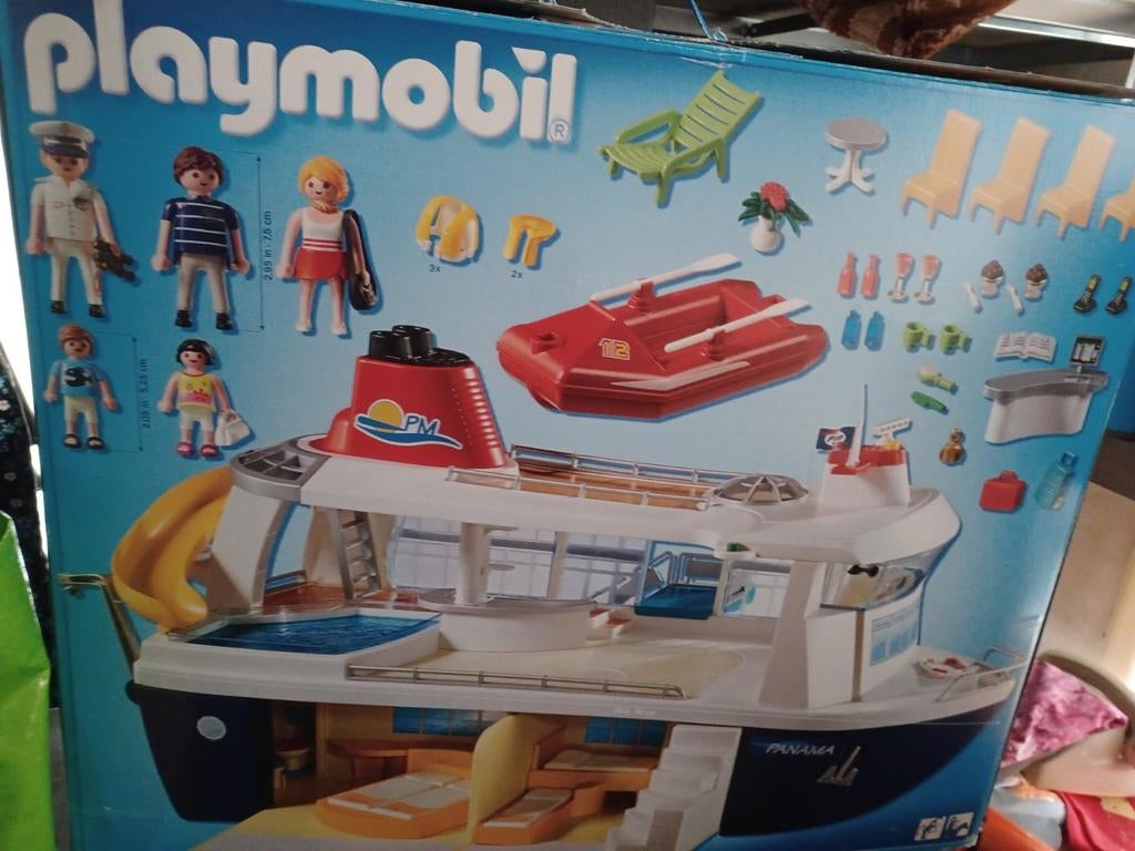 Playmobil cruiseschip, Ophalen