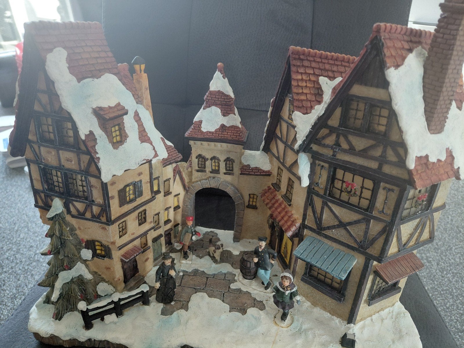 kersthuis voor kerstdorp 36 x 31 x 17 (niet verlicht), Ophalen of Verzenden