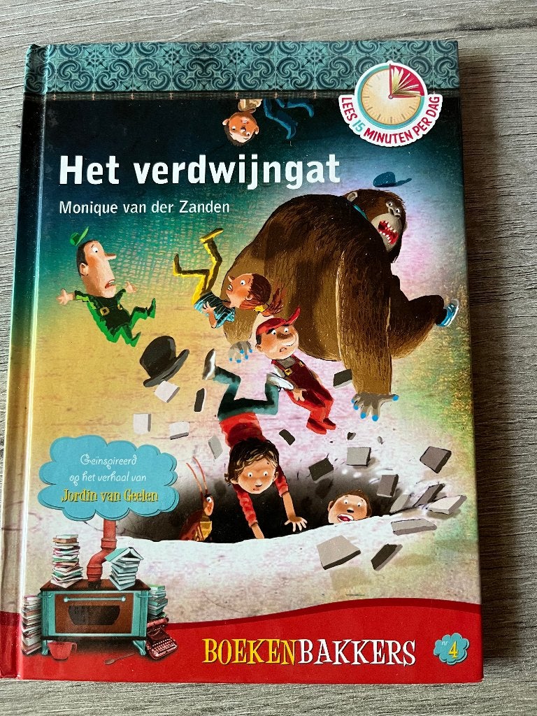 Boek Boekenbakkers deel 4 Het verdwijngat, Ophalen of Verzenden, Gelezen, Monique van der Zanden, Fictie algemeen