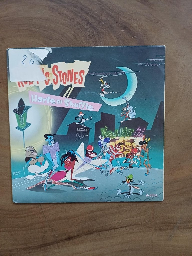 The Rolling Stones - Harlem Shuffle - Single - Vinyl, Ophalen of Verzenden, Zo goed als nieuw, Pop
