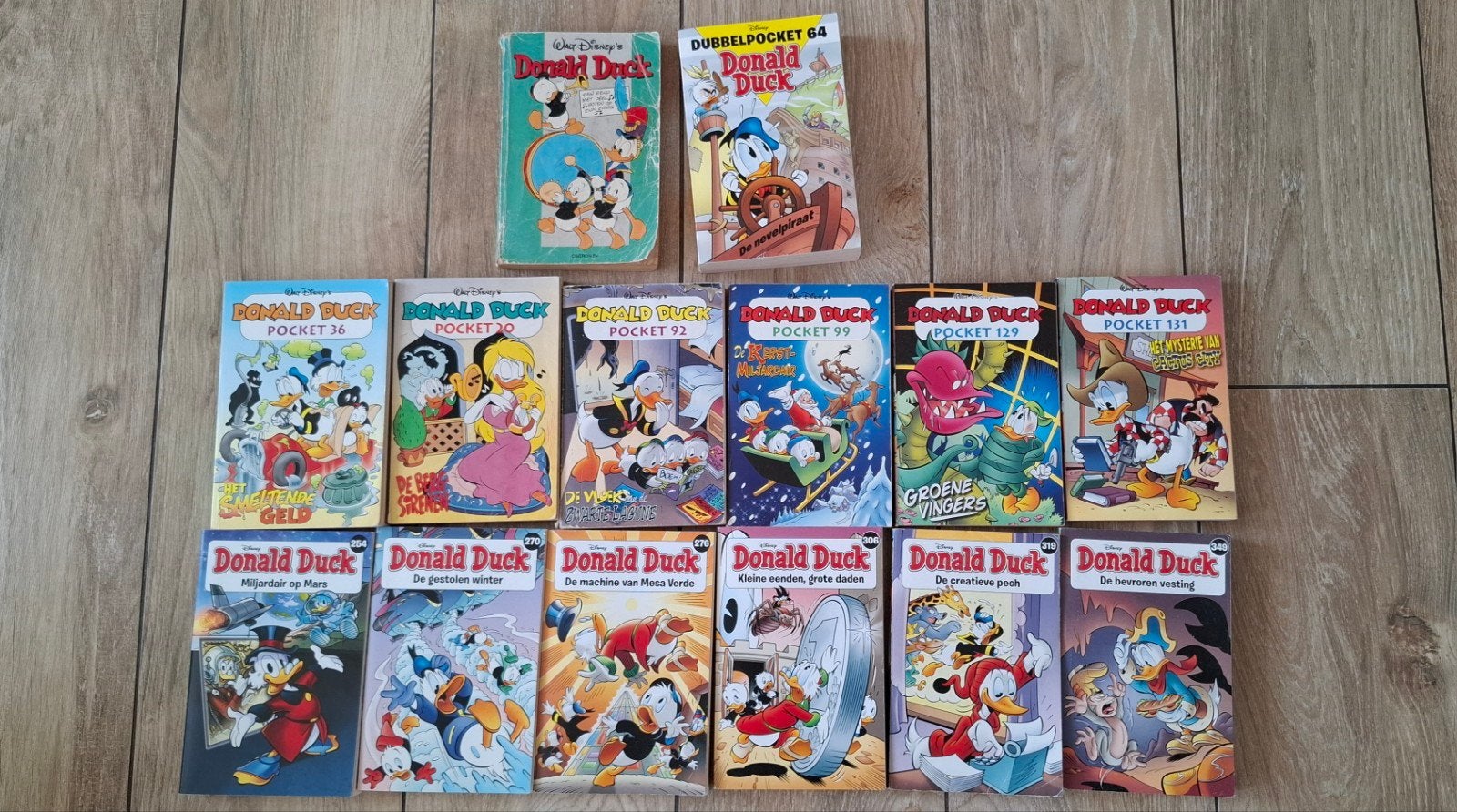 Grote collectie Donald Duck pockets en dubbelpockets, Meerdere stripboeken, Ophalen of Verzenden, Gelezen