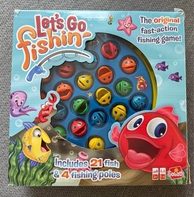 Let's Go Fishing - Goliath - Compleet kinderspel, Ophalen, Gebruikt, Jongen of Meisje