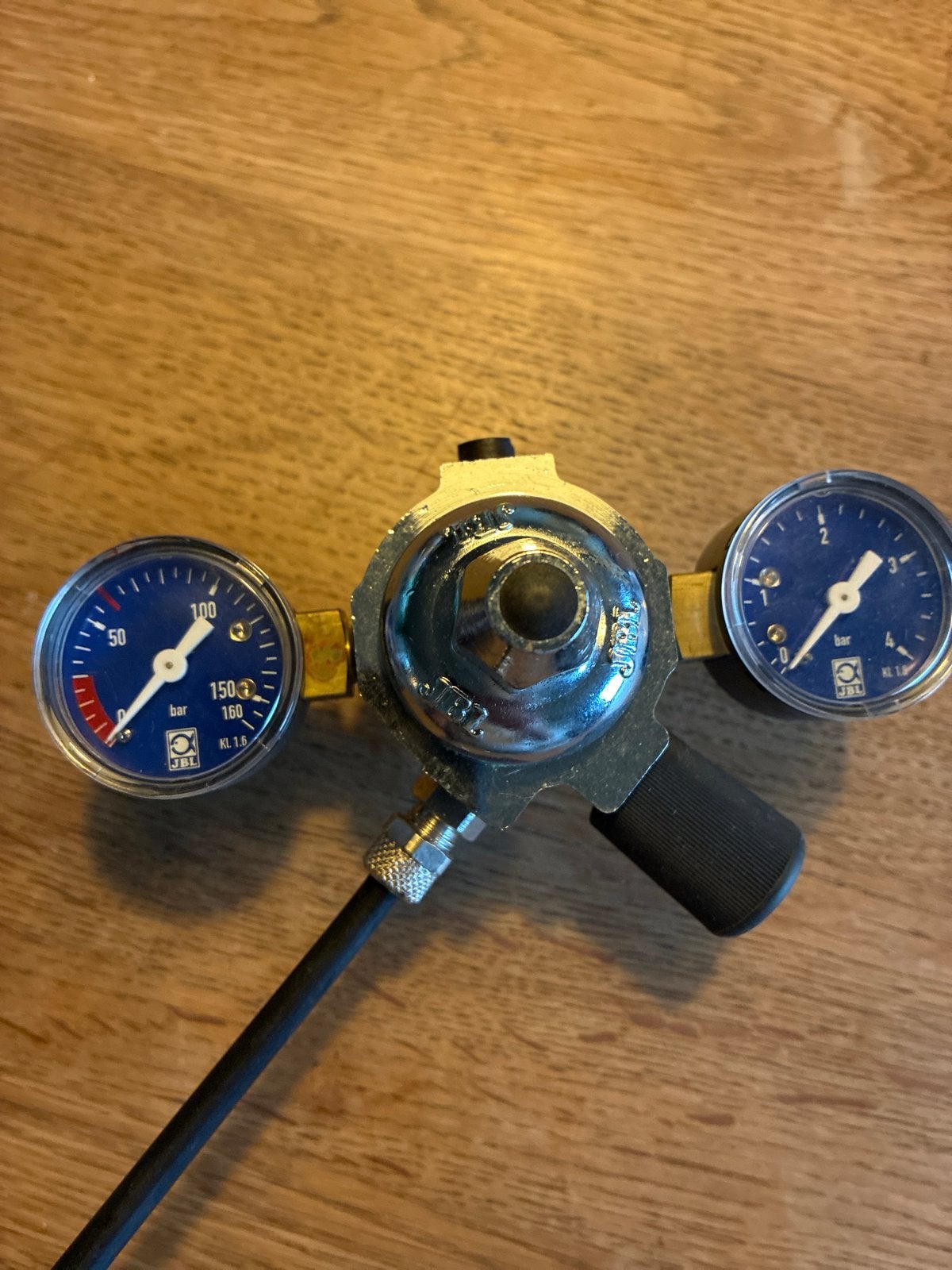 Drukregelaar voor co2 fles, Ophalen, Gebruikt