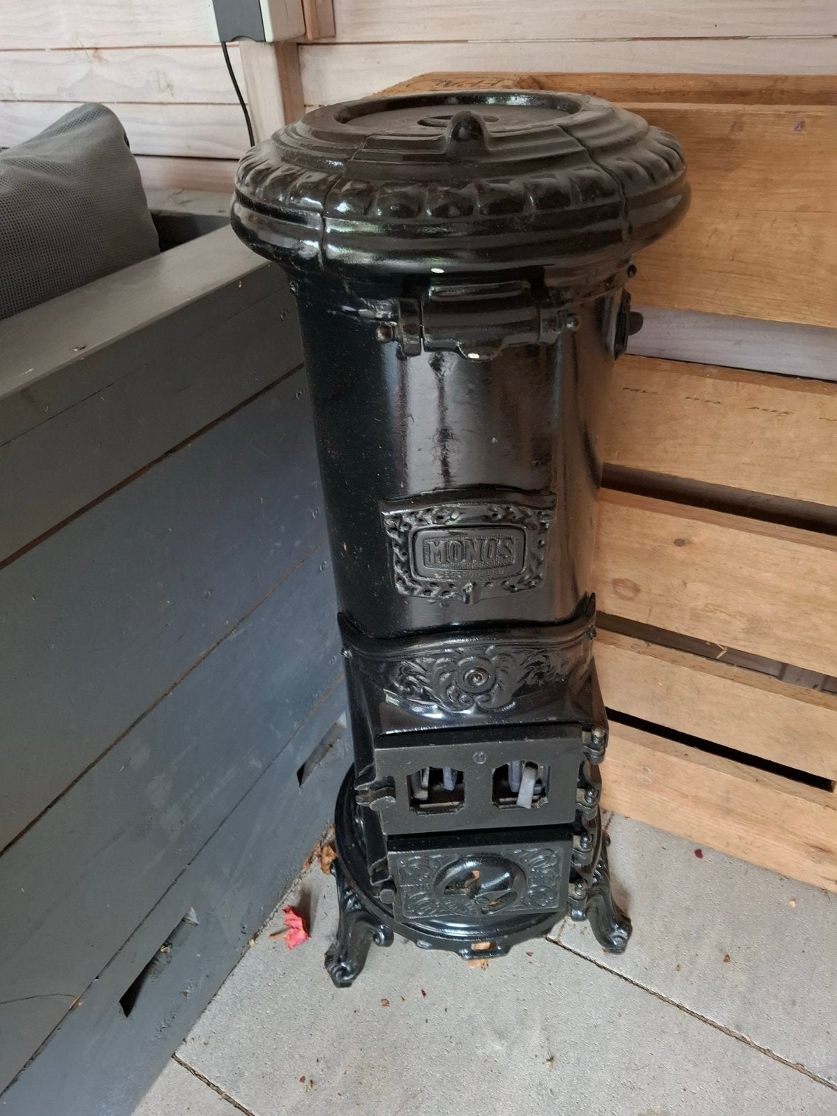 Decoratieve Oude ETNA potkachel (niet functioneel), Ophalen