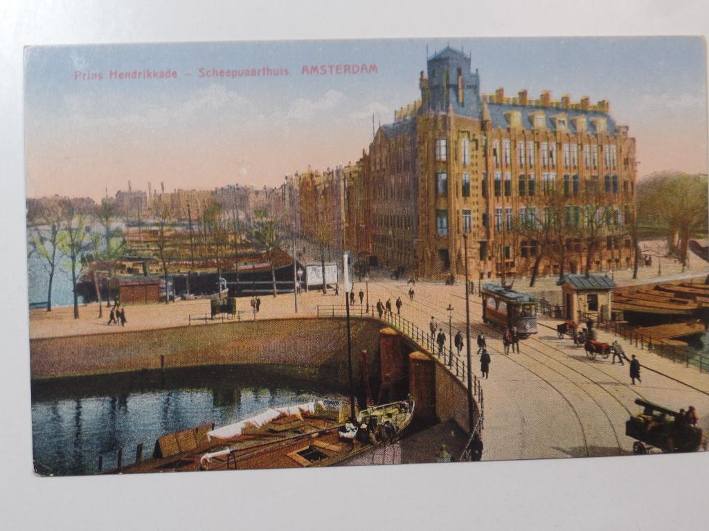 Amsterdam 814, Verzamelen, Ansichtkaarten | Nederland, Verzenden, Voor 1920, Gelopen, Noord-Holland