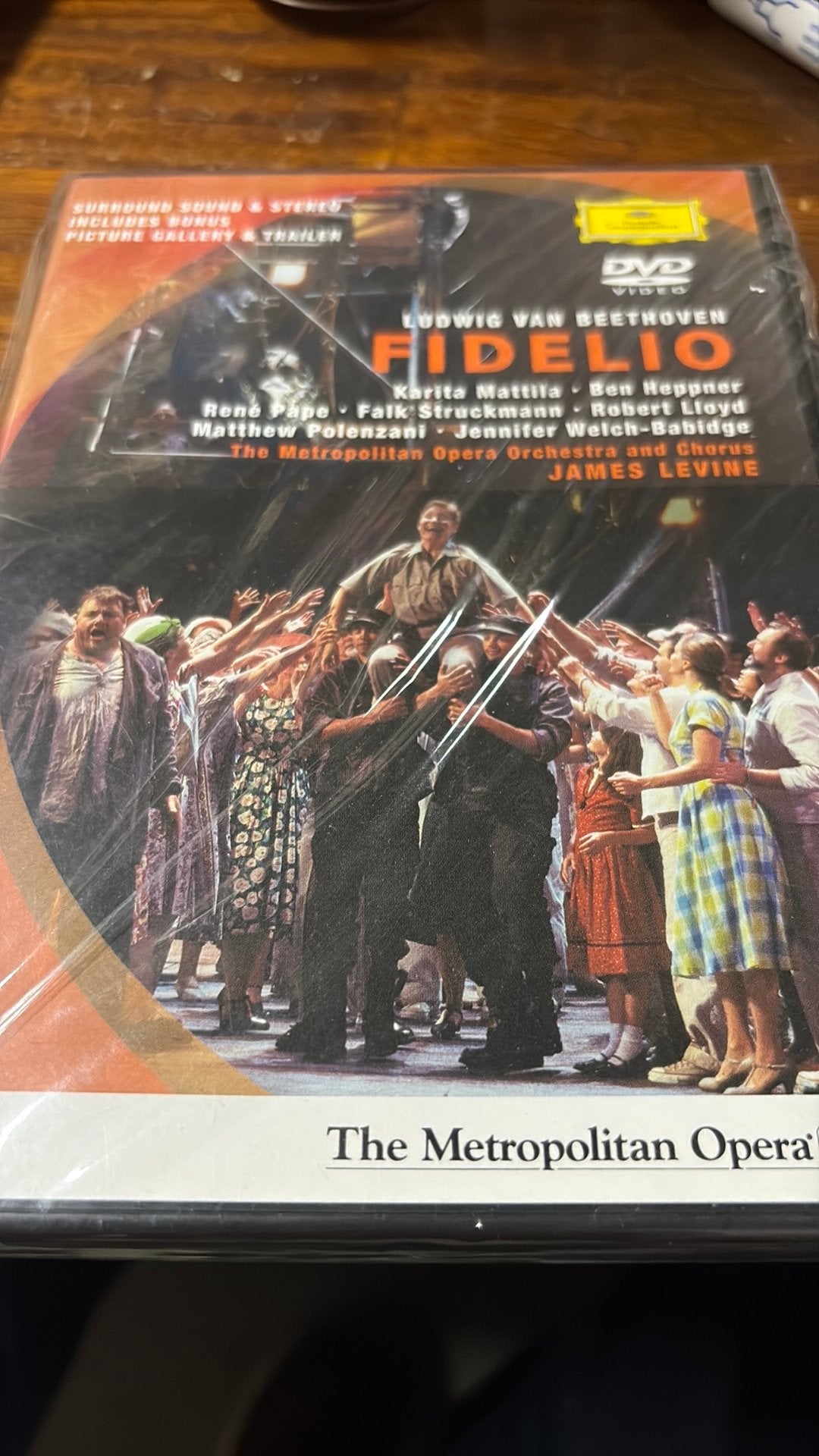 Beethoven: Fidelio - The Metropolitan Opera DVD, Vanaf 6 jaar, Ophalen of Verzenden, Nieuw in verpakking, Muziek en Concerten