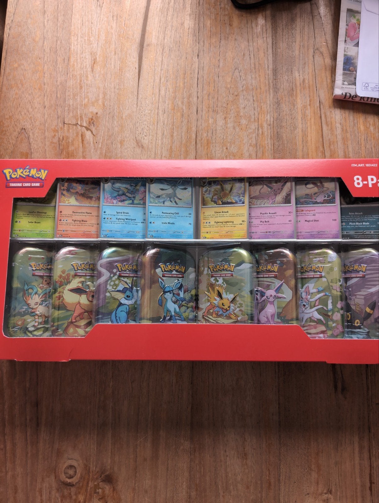 pokemon cosco box prismatic, Ophalen of Verzenden, Zo goed als nieuw