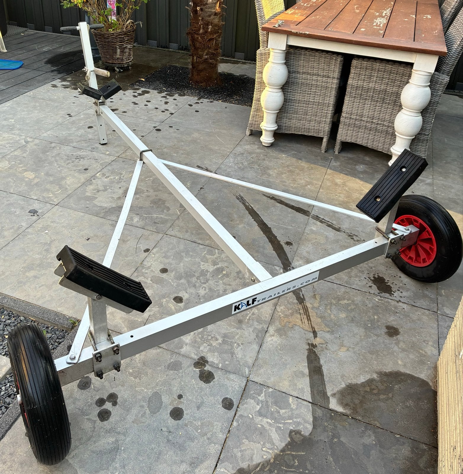 Kalf Trailers Strandtrailer voor kleine boten, Ophalen, Gebruikt