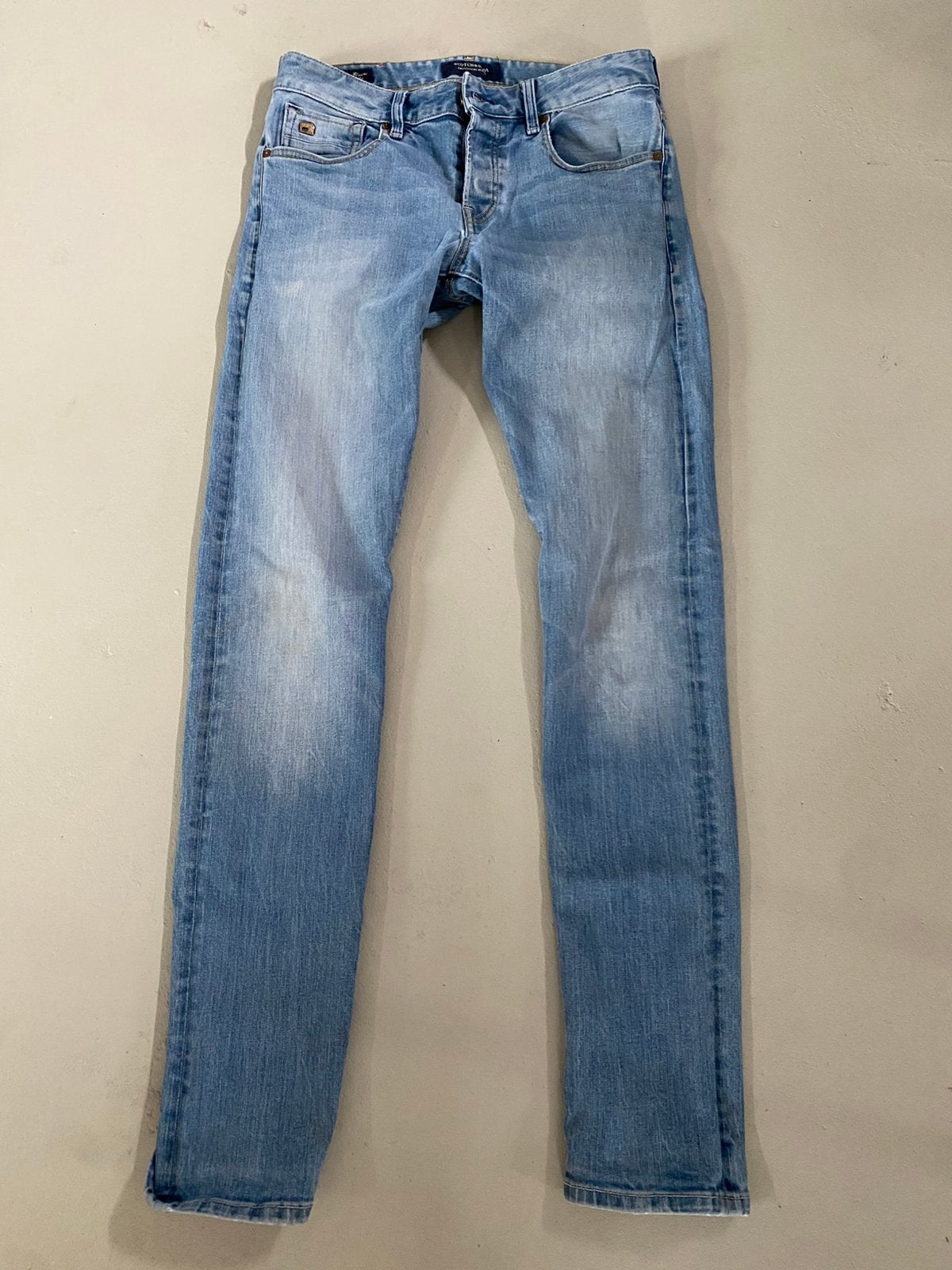 Mooie jeans van Scotch & Soda model Ralston maat 30/34, Verzenden, Zo goed als nieuw, Blauw, W32 (confectie 46) of kleiner