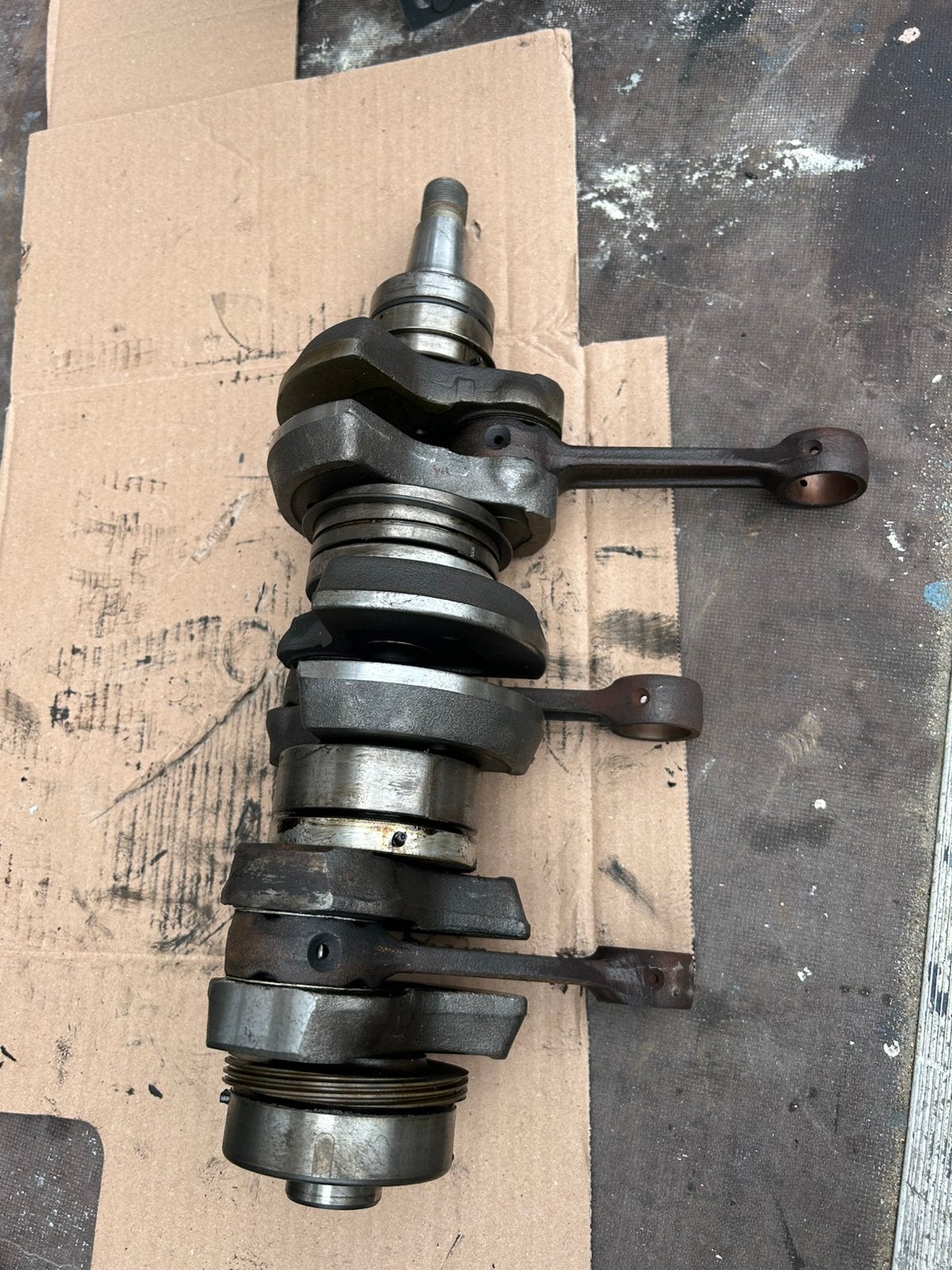 Krukas yamaha 50pk autolube 2takt 2 lagers vervangen, Ophalen of Verzenden, Gebruikt, Motor en Techniek