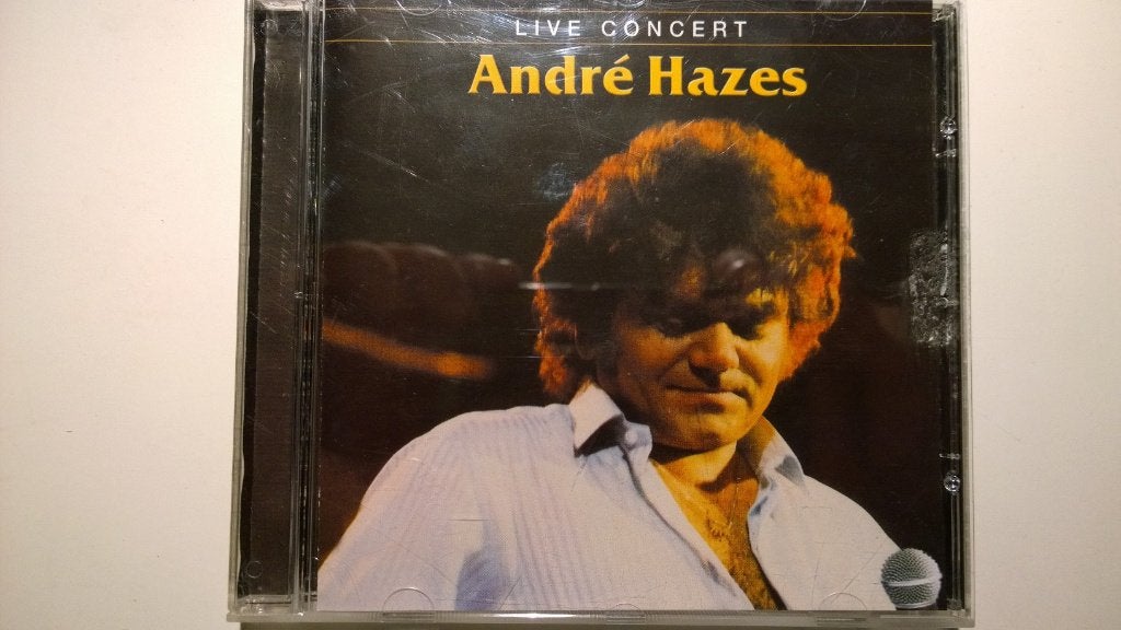 André Hazes - Live Concert, Cd's en Dvd's, Ophalen of Verzenden, Zo goed als nieuw, Levenslied of Smartlap