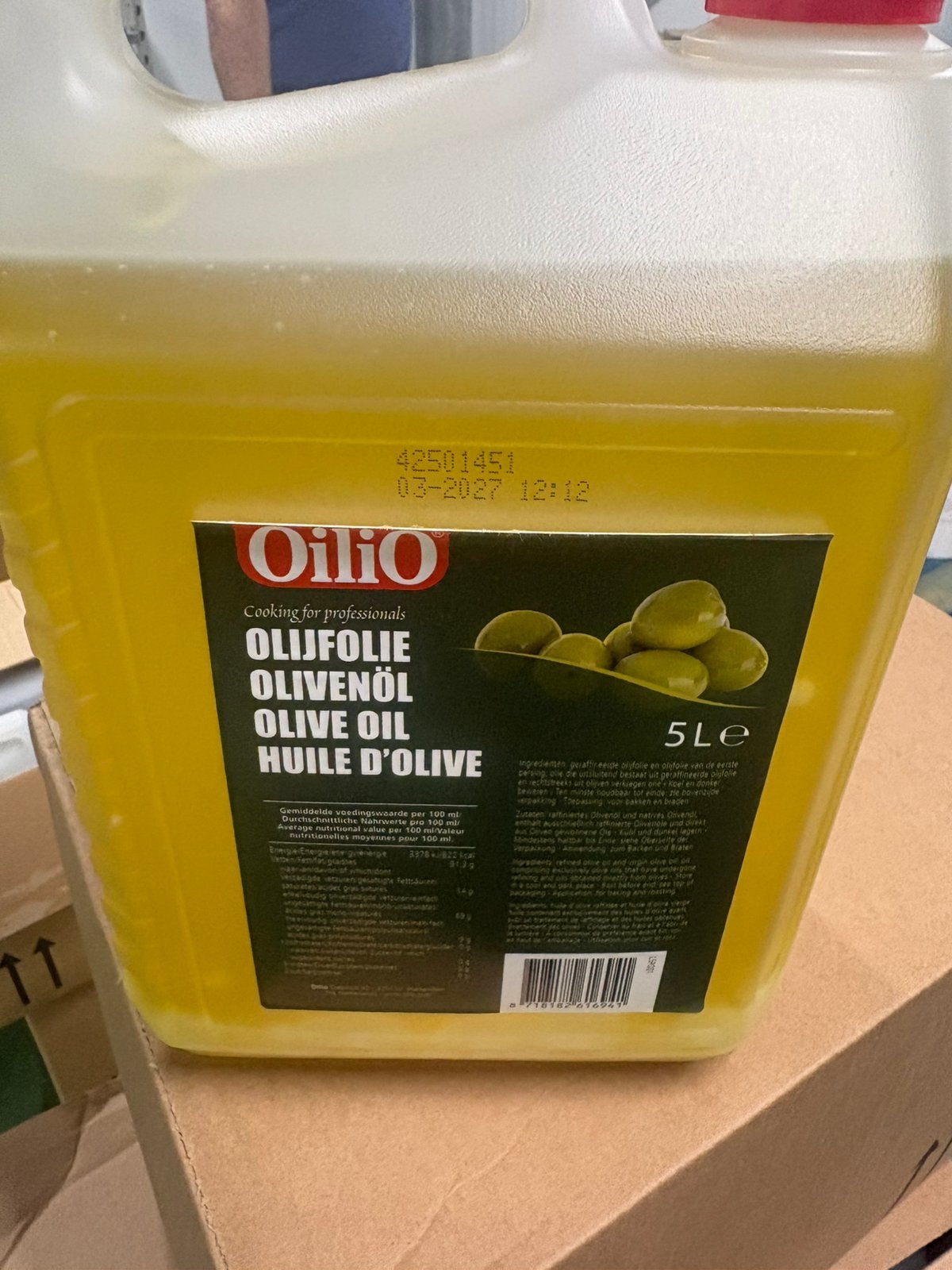 Olijfolie 5 ltr, Diversen, Levensmiddelen, Ophalen of Verzenden