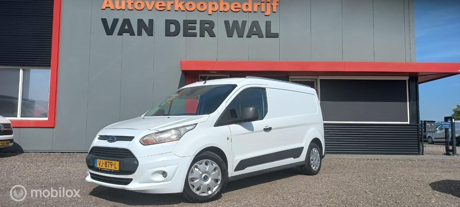 Ford Transit Connect 1.6 TDCI L2 Ambiente/AIRCO/3ZITS, Euro 5, Gebruikt, Parkeersensor, Wit