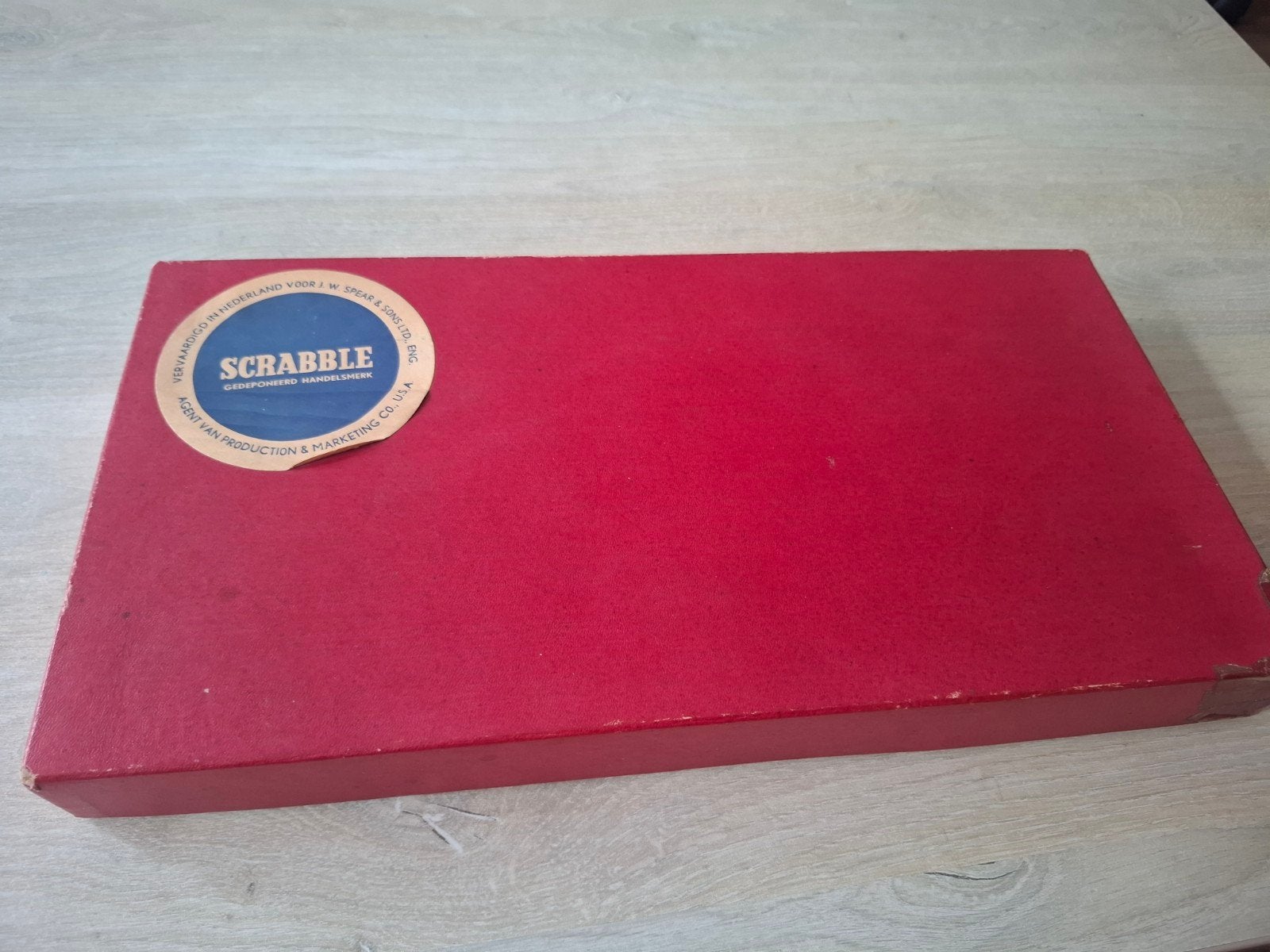 Vintage Scrabble Bordspel - Compleet en Goede Staat, Enfield, England, Gebruikt, Ophalen of Verzenden, Drie of vier spelers