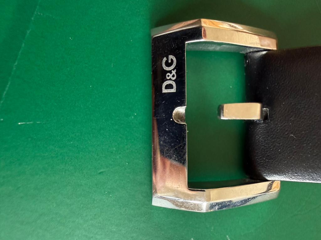 D&G Dolce & Gabbana Horloge met 2-kants sluiting, Sieraden, Tassen en Uiterlijk, Horloges | Dames, Staal, Polshorloge, Ophalen of Verzenden
