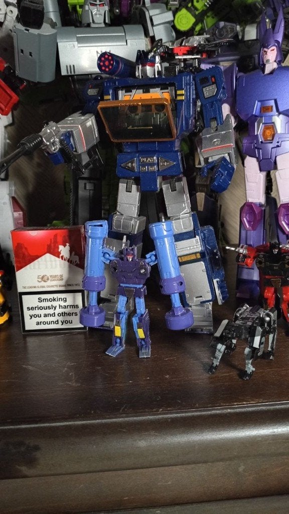 Soundwave G1 MP + Cassettes, Verzamelen, G1, Ophalen of Verzenden, Zo goed als nieuw, Decepticons