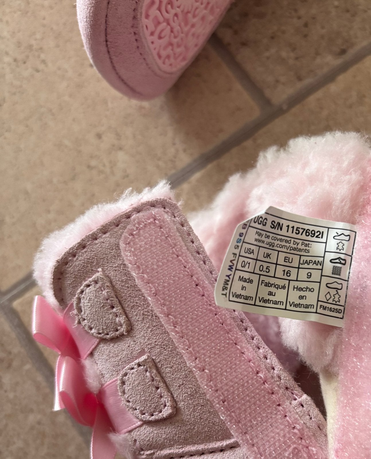 Ugg maatje 16 orgineel, Meisje, Overige typen, Ophalen of Verzenden, Zo goed als nieuw
