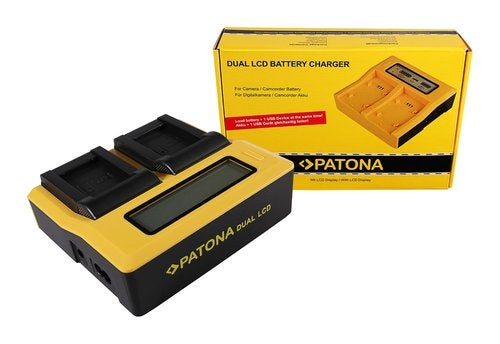 Dual LCD USB LadegerA$?t Sony BX1 Cybershot DSC DSC DSC RX1, Verzenden, Nieuw