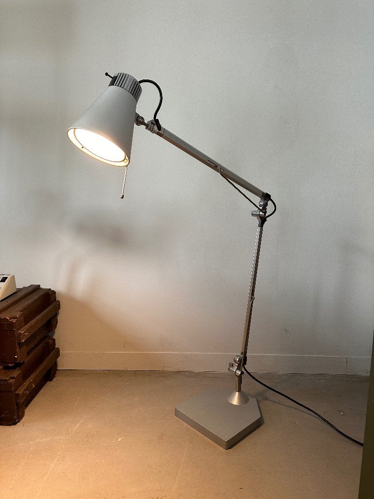 SALE: partij (12x) vintage design Erco architectenlampen