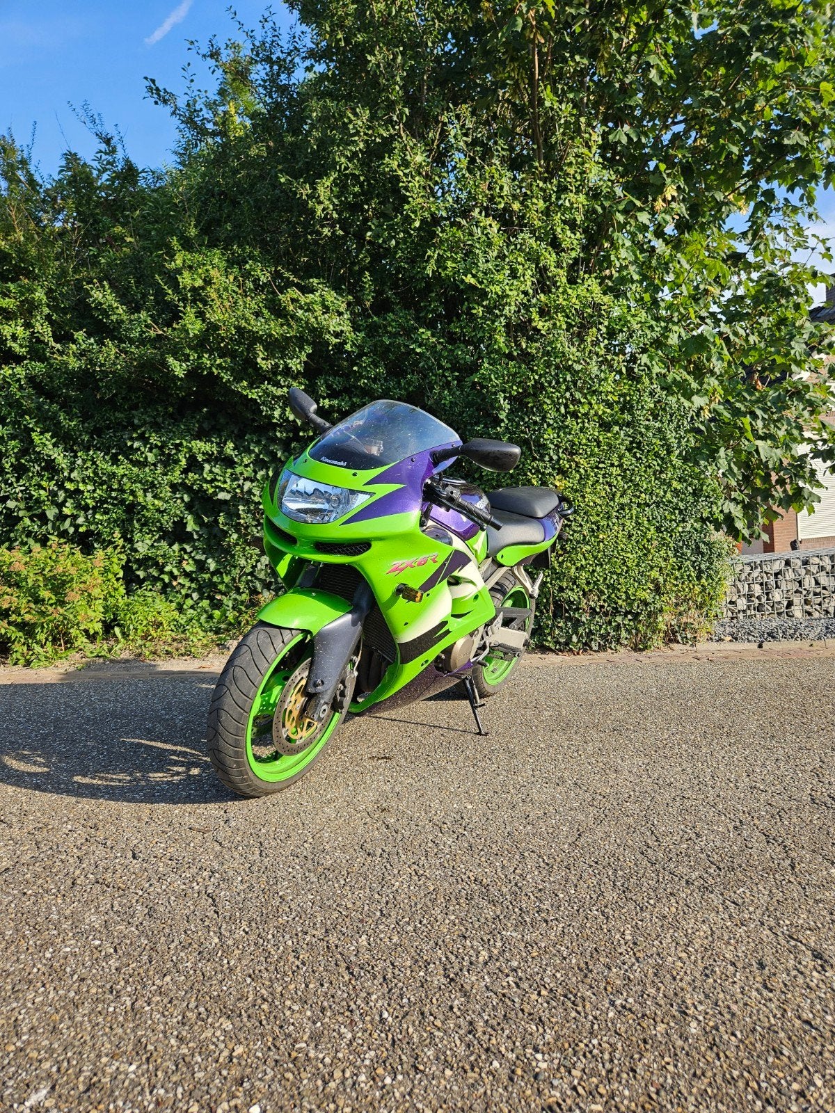 Kawasaki ZX6R 1998, Sportuitlaat, Occasion, 4 cilinders, Motorrijbewijs A