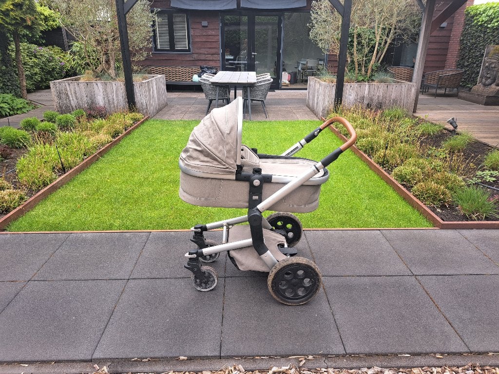 Complete Joolz kinderwagen (Earth Day Elephant Grey), Gebruikt, Combiwagen, Verstelbare duwstang, Ophalen