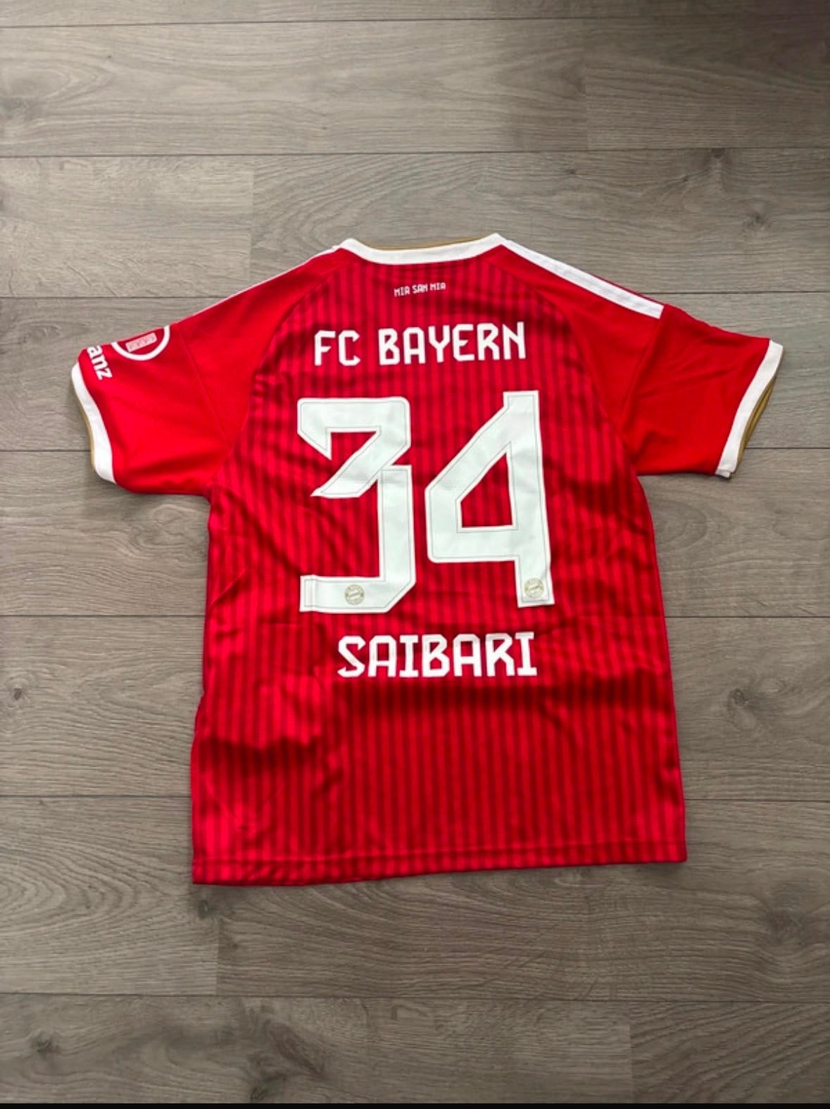 FC Bayern München Thuisshirt Saibari #34, Maat M, Ophalen of Verzenden, Nieuw, Shirt