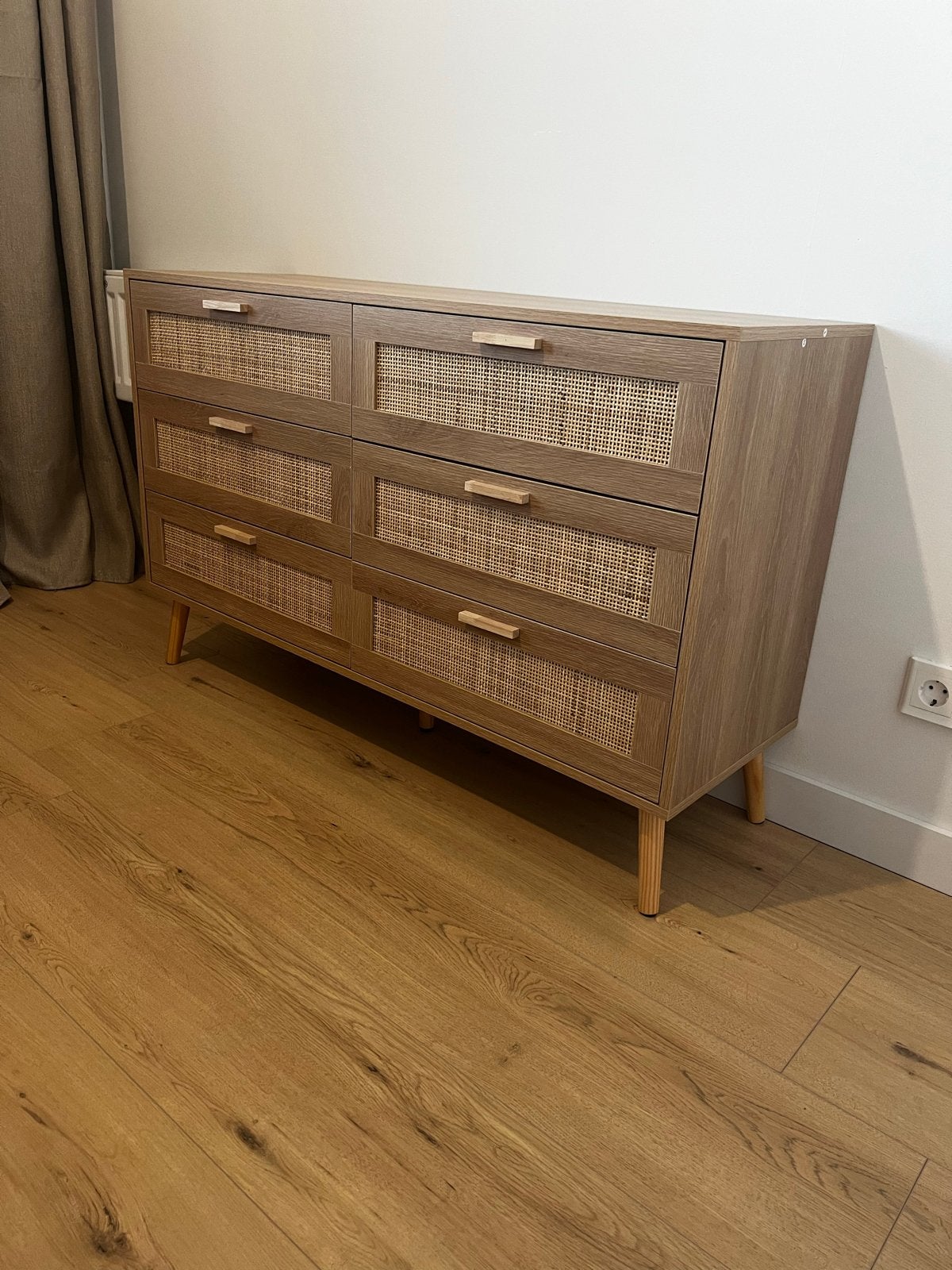 Ladekast met 6 lades - 120x40x77 cm, Ophalen, 100 tot 150 cm, 5 laden of meer, Nieuw