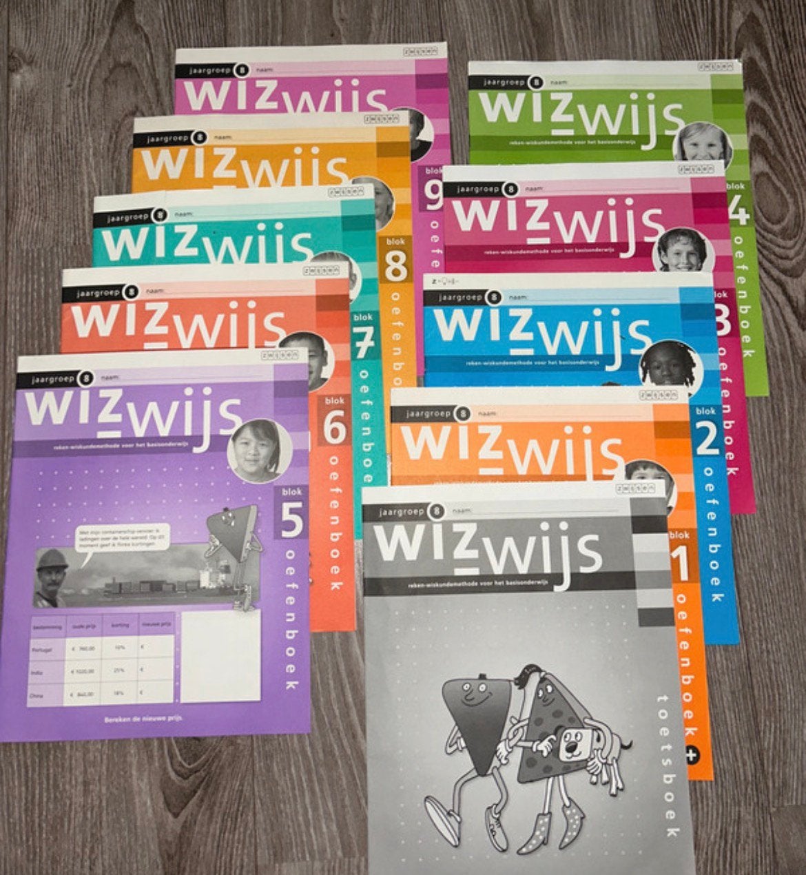 Wizwijs rekenboeken Groep 7/8 extra oefenen toets, Ophalen of Verzenden, Nieuw, Overige niveaus, Nederlands
