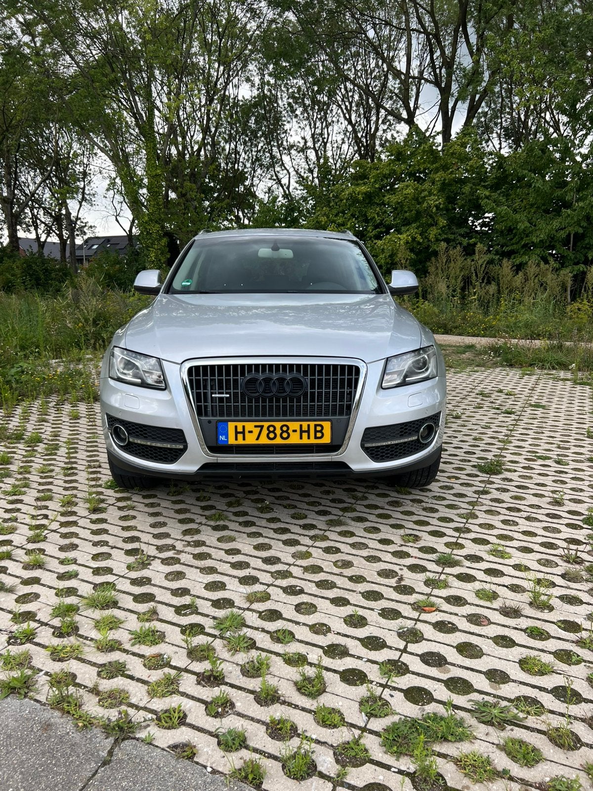Audi Q5 2.0 Tfsi Quattro S-tronic 2009 Grijs, Auto's, Audi, Automaat, Vierwielaandrijving, Particulier, 211 pk