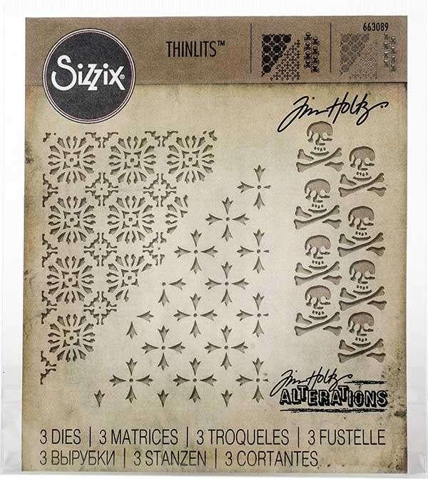 Sizzix Tim Holtz Alterations Thinlits Halloween #663089, Verzenden, Nieuw, Frame of Mal, Sizzix