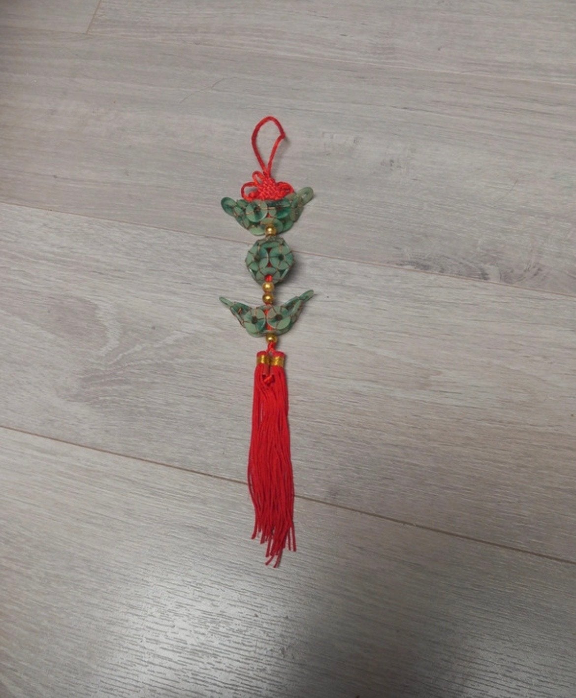 Chinese gelukshanger, Meerkleurig, Ophalen of Verzenden, Textiel, Oosters