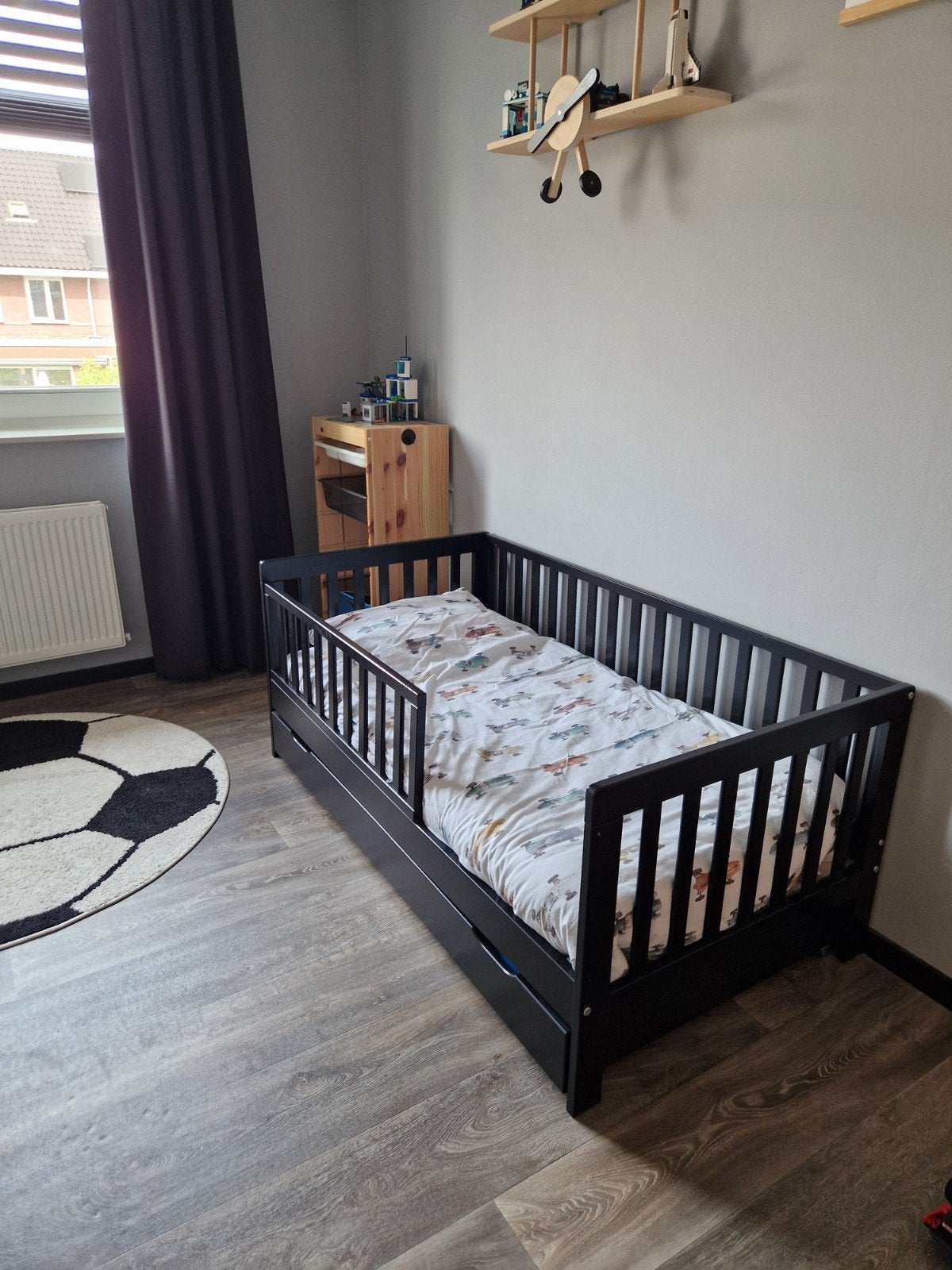 Peuterbed Plume met lade - Petit Amelie, Kinderen en Baby's, Kinderkamer | Bedden, Ophalen