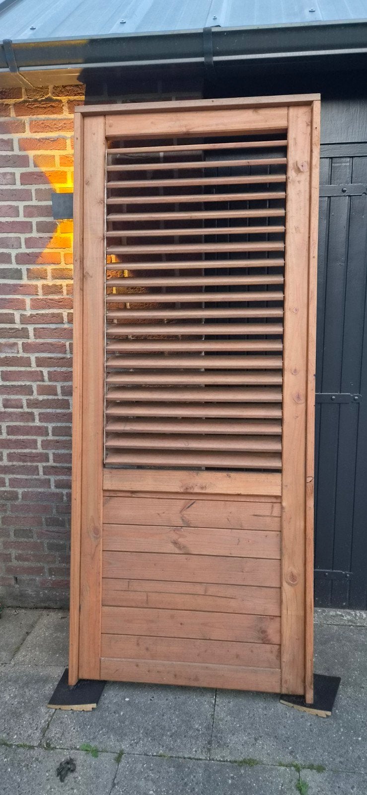 Houten Shutter douglashout, Ophalen, Gebruikt, Minder dan 3 meter, 2 meter of meer