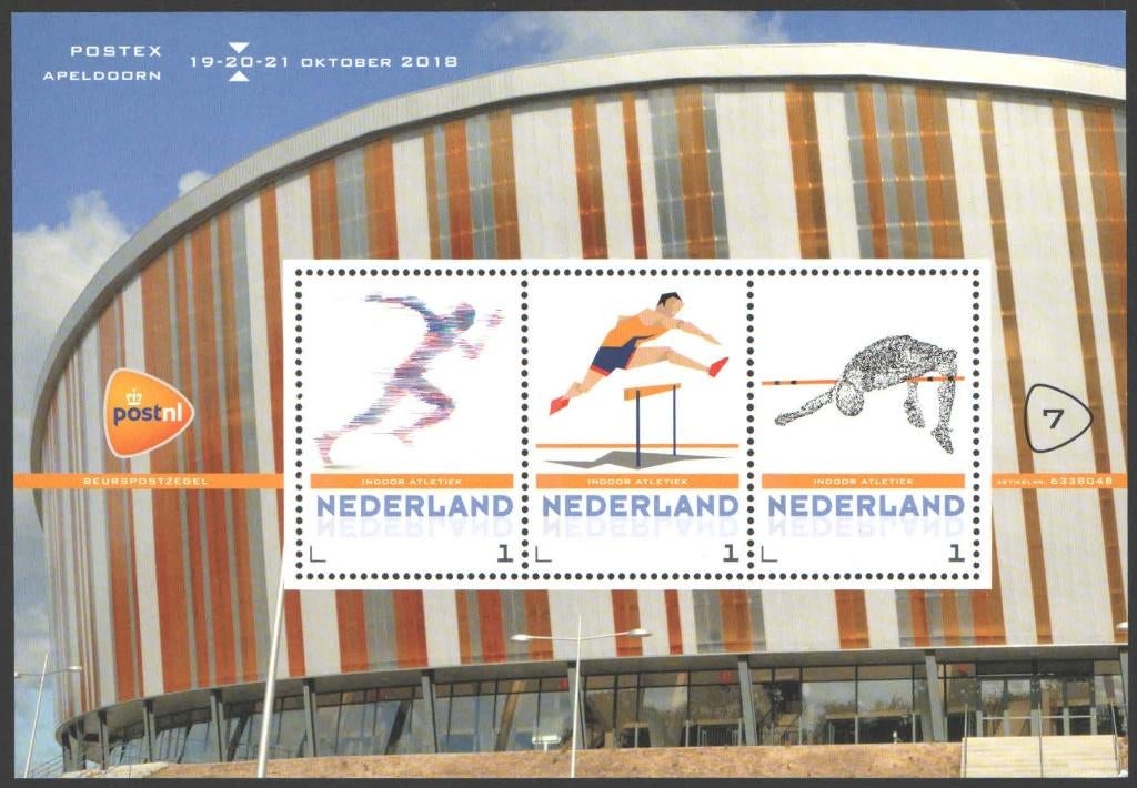 Postzegels Postex Apeldoorn 2018 (7), Ophalen of Verzenden, Na 1940, Postfris