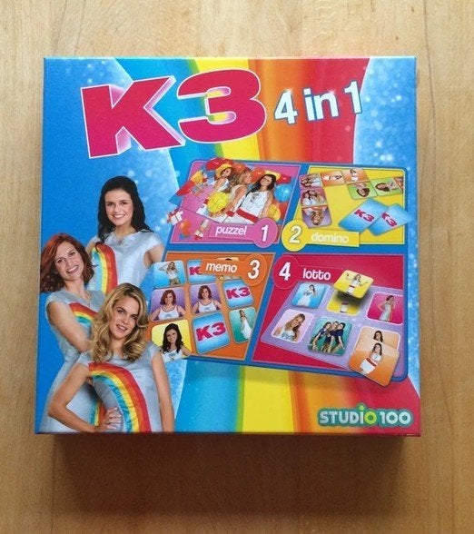 K3 - 4 in 1, Een of twee spelers, Ophalen of Verzenden, Zo goed als nieuw, Studio 100