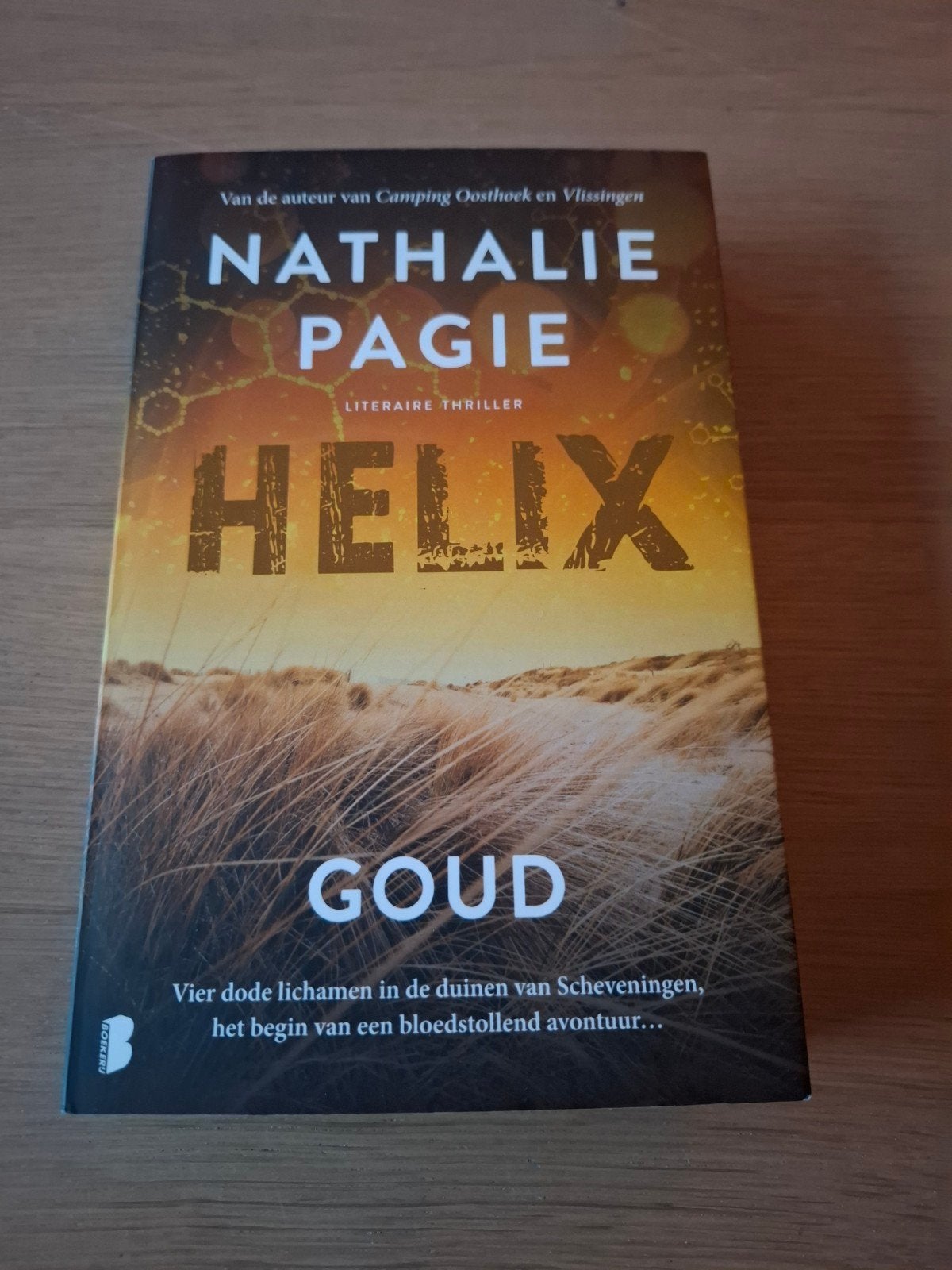 Helix Goud - Nathalie Pagie (Literaire thriller), Ophalen of Verzenden, Zo goed als nieuw, Nathalie Pagie, Nederland