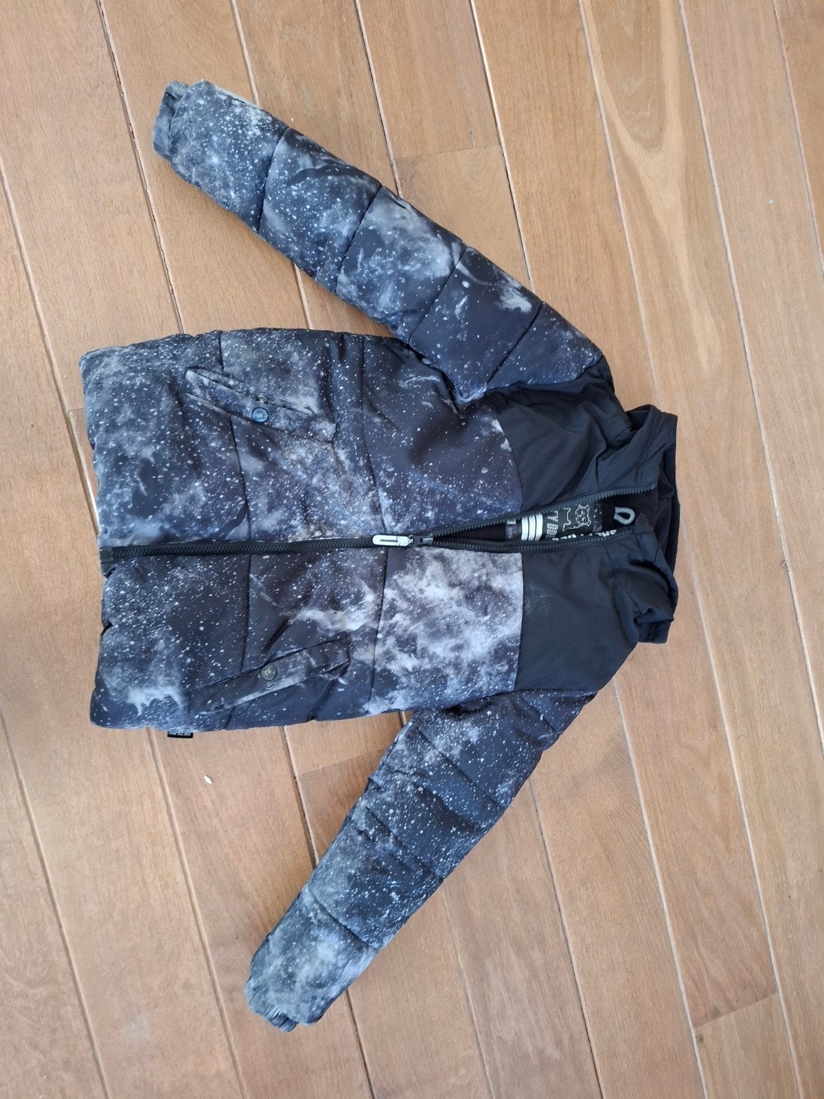 winterjas Galaxy print, Ophalen, Jongen, Jas