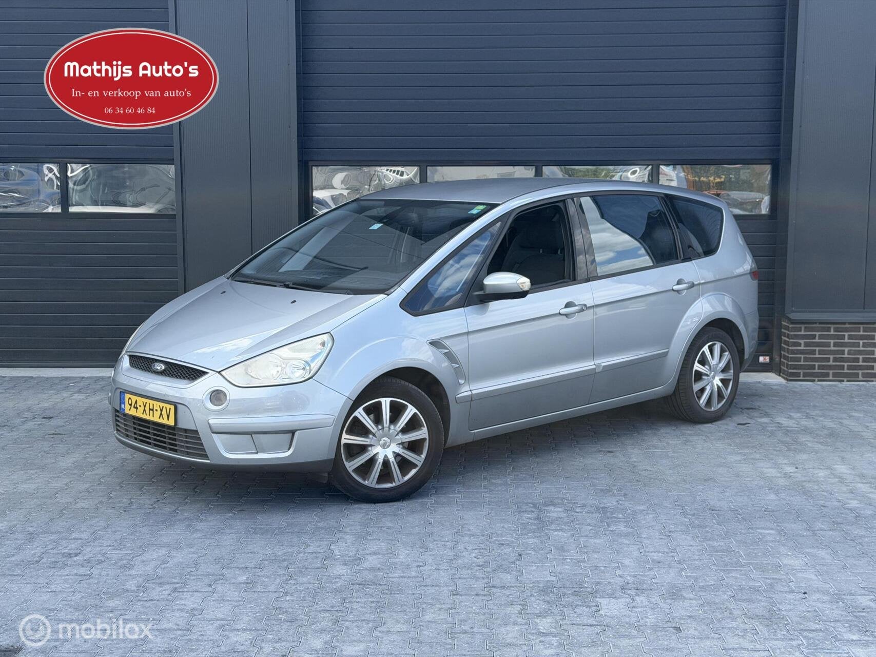 Ford S-Max 2.0 Titanium 7persoons Airco, Voorwielaandrijving, 145 pk, 4 cilinders, 1505 kg