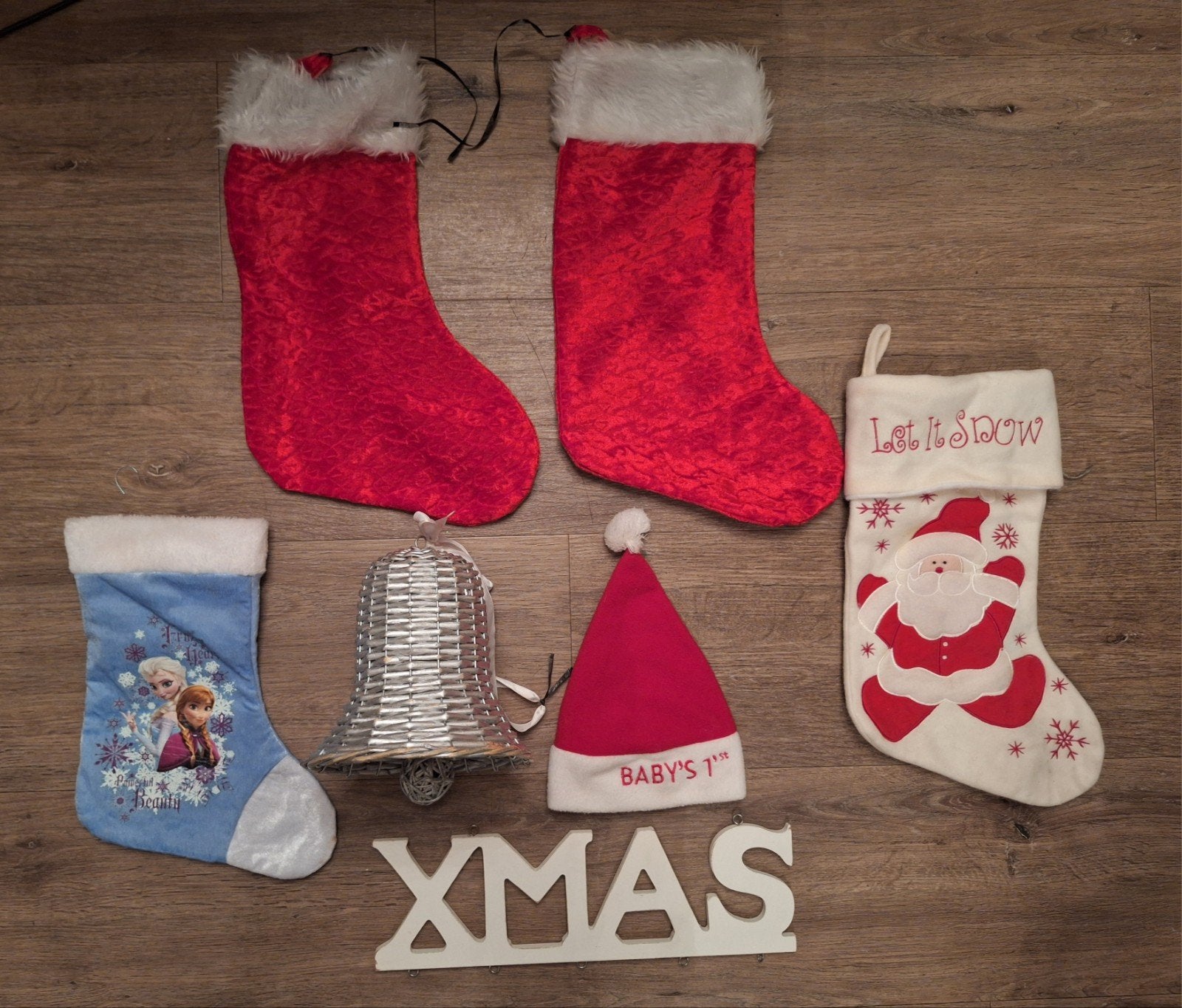 Kerst spullen, Ophalen