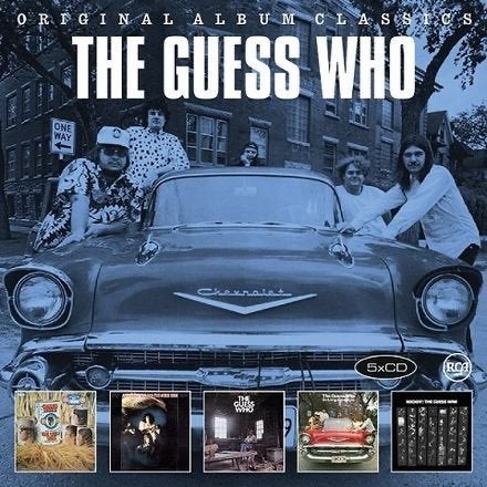 The Guess - Who Original Album Classics - 5 CDs, Verzenden, Nieuw in verpakking, Poprock