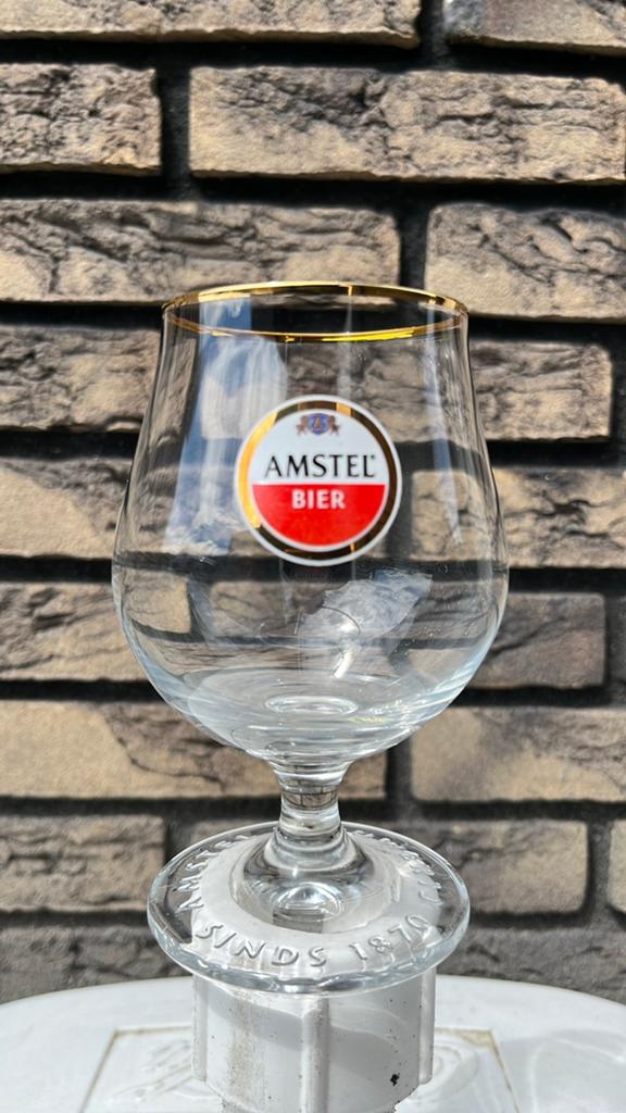 Amstel Bier Glazen - Circa 50 Stuks Beschikbaar, Glas of Glazen, Ophalen of Verzenden, Overige stijlen, Glas