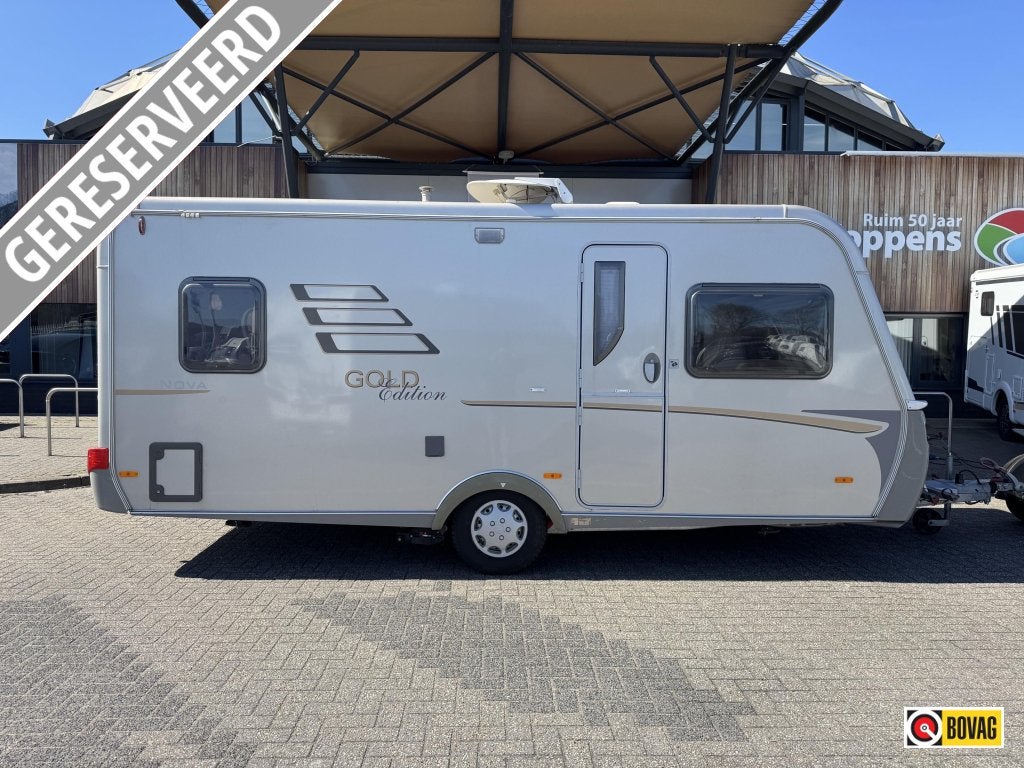 Eriba Nova 465 2008 MOVER + LUIFEL!!!, Standaardzit, Lengtebed, Bedrijf, 4 tot 5 meter
