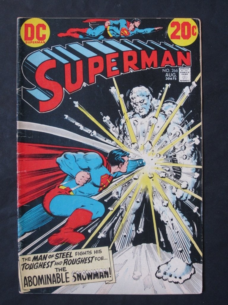Superman (1939 serie) #266 DC 1973, Amerika, Verzenden, Gelezen, Eén comic