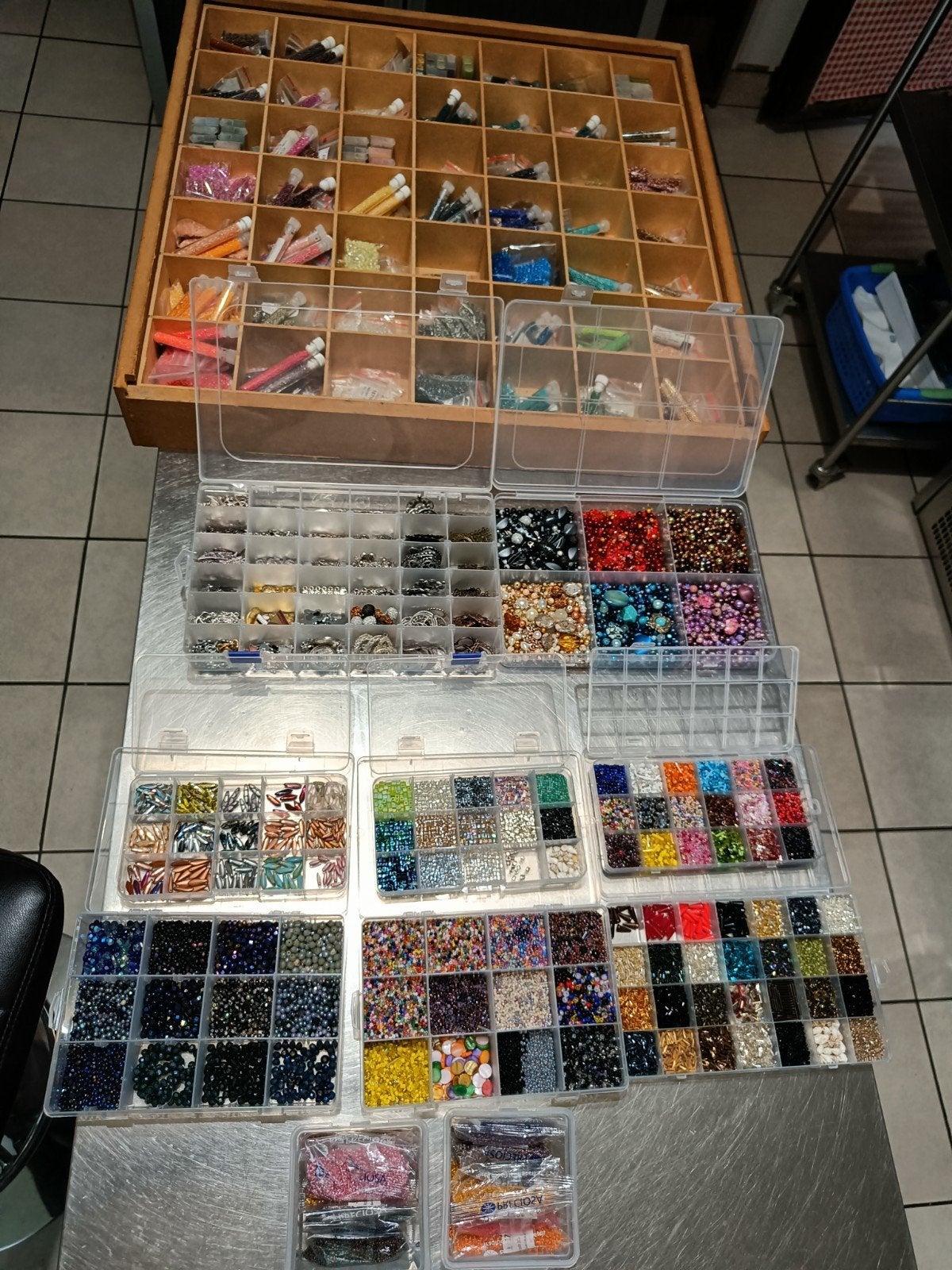Groot assortiment kralen !!, Ophalen, Kraal
