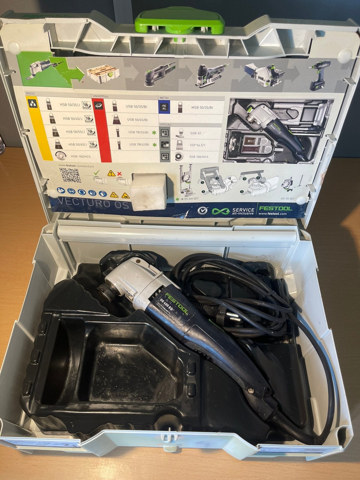 ️ ⭐️ Festool vecturo multitool OS 400 EQ ⭐️, Ophalen of Verzenden, Zo goed als nieuw, Minder dan 600 watt, Overige typen