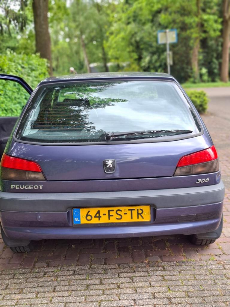 Peugeot 306 1.4 XR 2000 Blauw, Auto's, Peugeot, Voorwielaandrijving, 1005 kg, Stof, 4 cilinders