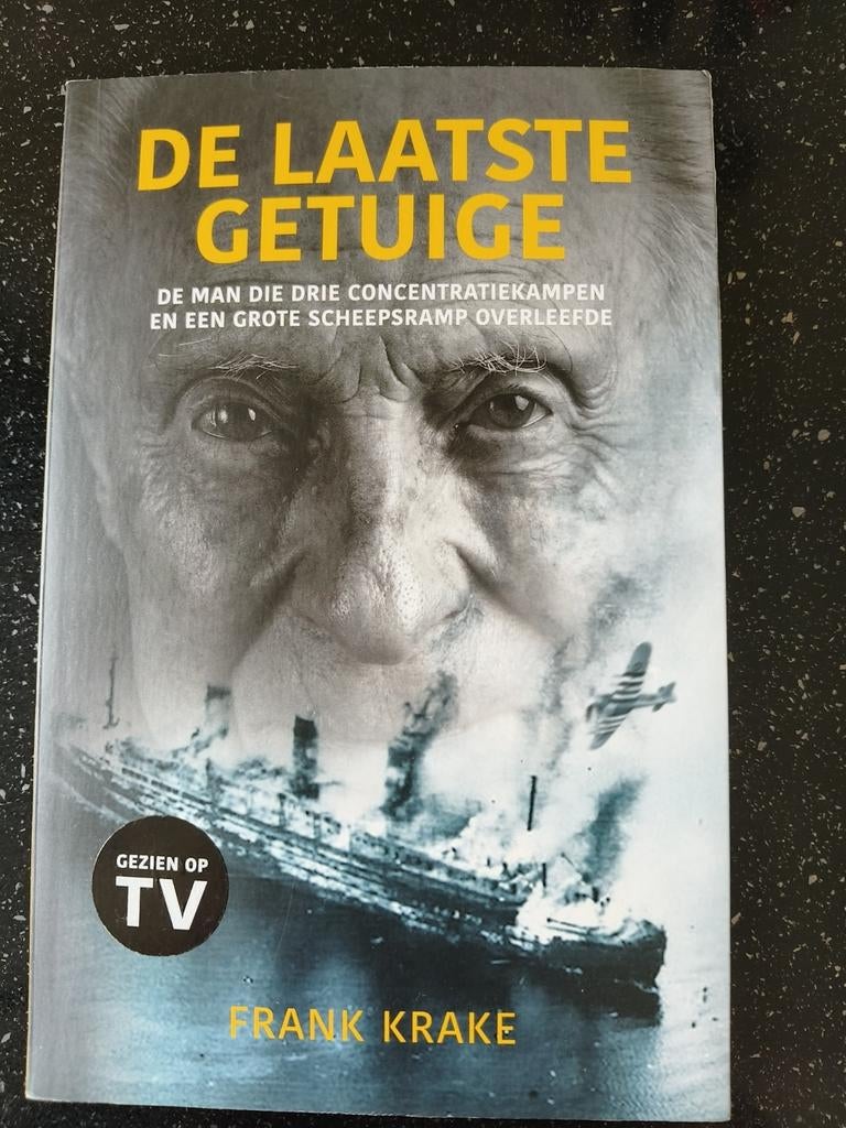 De Laatste Getuige - Frank Krake (WOII, scheepsramp), Tweede Wereldoorlog, Ophalen of Verzenden, Zo goed als nieuw, Algemeen