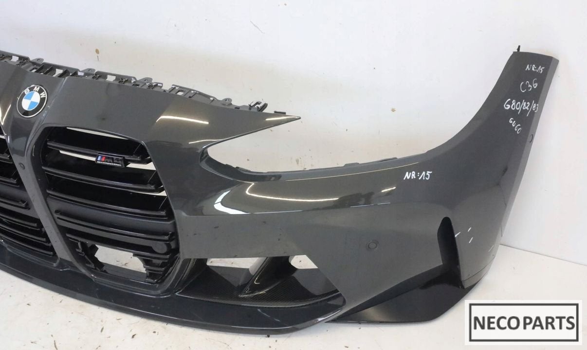BMW M4 G82 G83 VOORBUMPER C36 ORIGINEEL ALLES LEVERBAAR!!!, Gebruikt, -, Ophalen of Verzenden, Achter